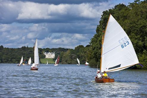 Les voiles de l'Erdre à Carquefou