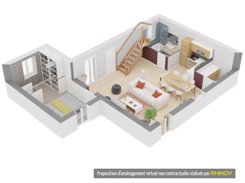 home staging offert par l'agence immobilière Century 21 CAI de Carquefou pour la vente d'une maison 3 chambres à Thouaré sur Loire