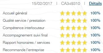 avis client immobilier sur la prestation de l'agence immobiliere Century 21 CAI de Carquefou