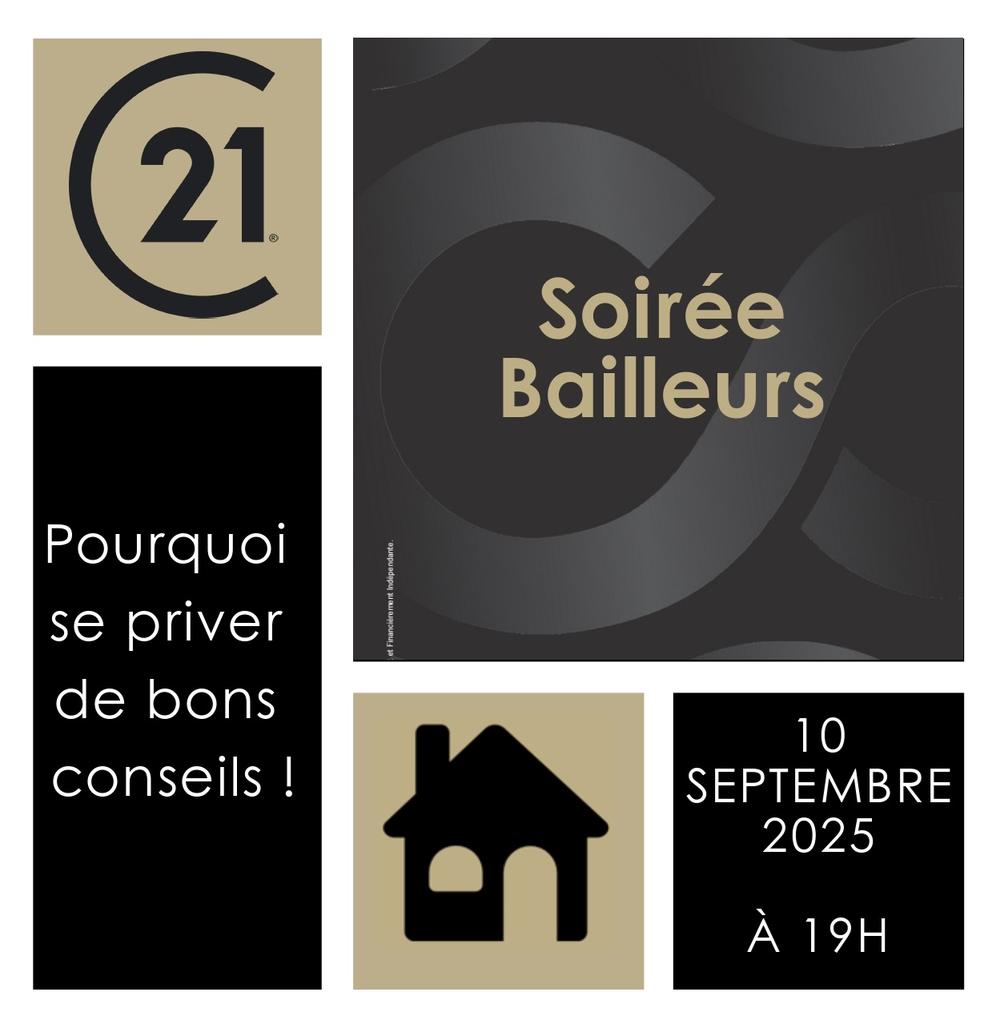Soirée bailleurs du 10 septembre par l'agence Century 21 CAI de Carquefou