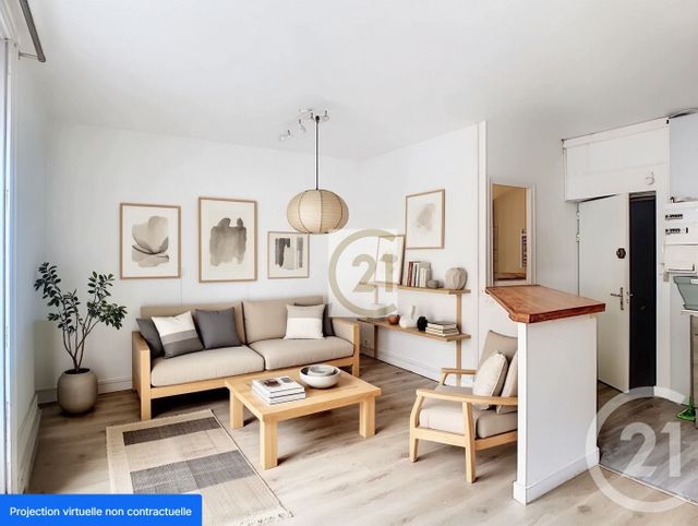Appartement F1 à vendre - 1 pièce - 25.26 m2 - NANTES - 44 - PAYS-DE-LOIRE - Century 21 C.A.I.